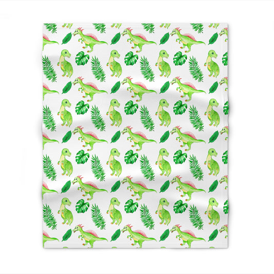 Dino Pattern, Baby Blanket, Dino Baby Blanket, Throw Blanket