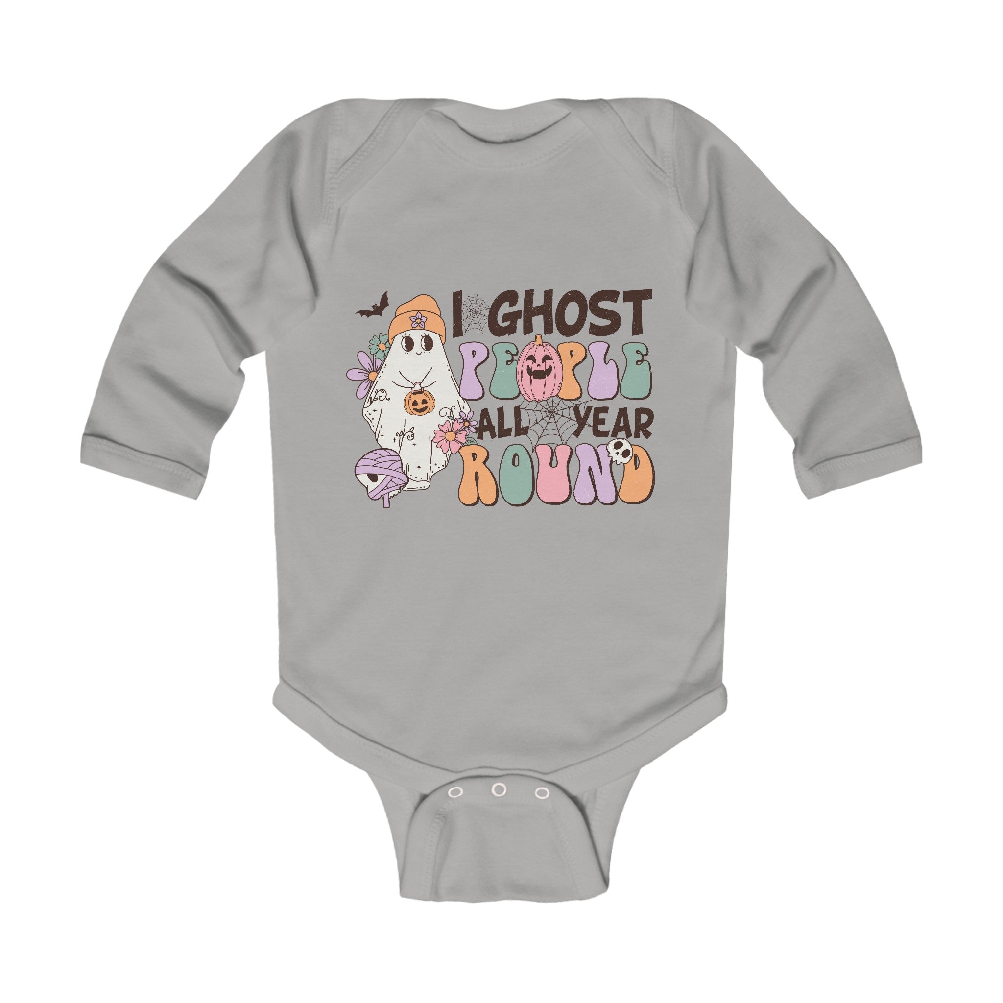 Ghost People All Year Round Infant Long Sleeve Bodysuit