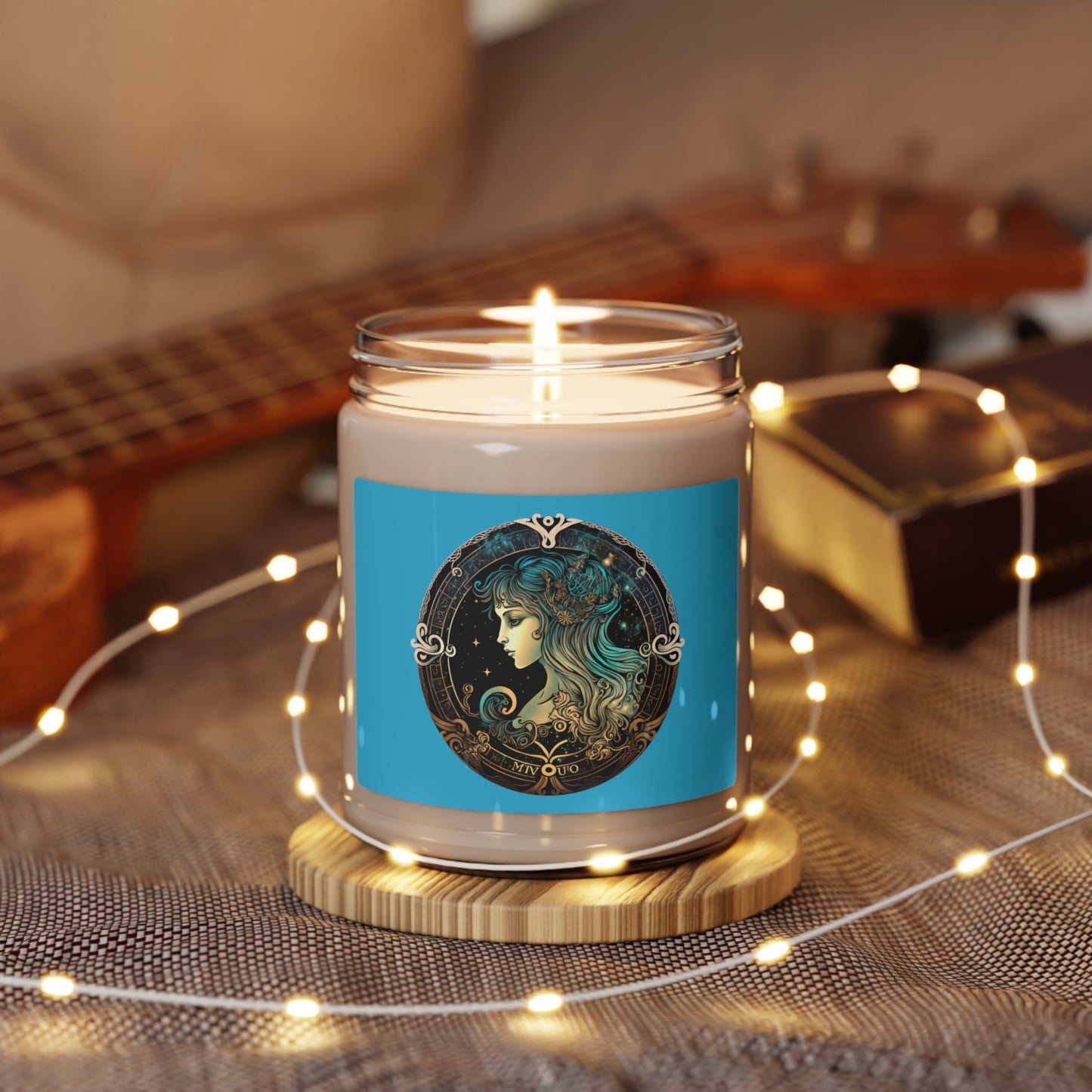 Virgo Star Sign Soy Candle Zodiac Customized Candle Gift For Birthday