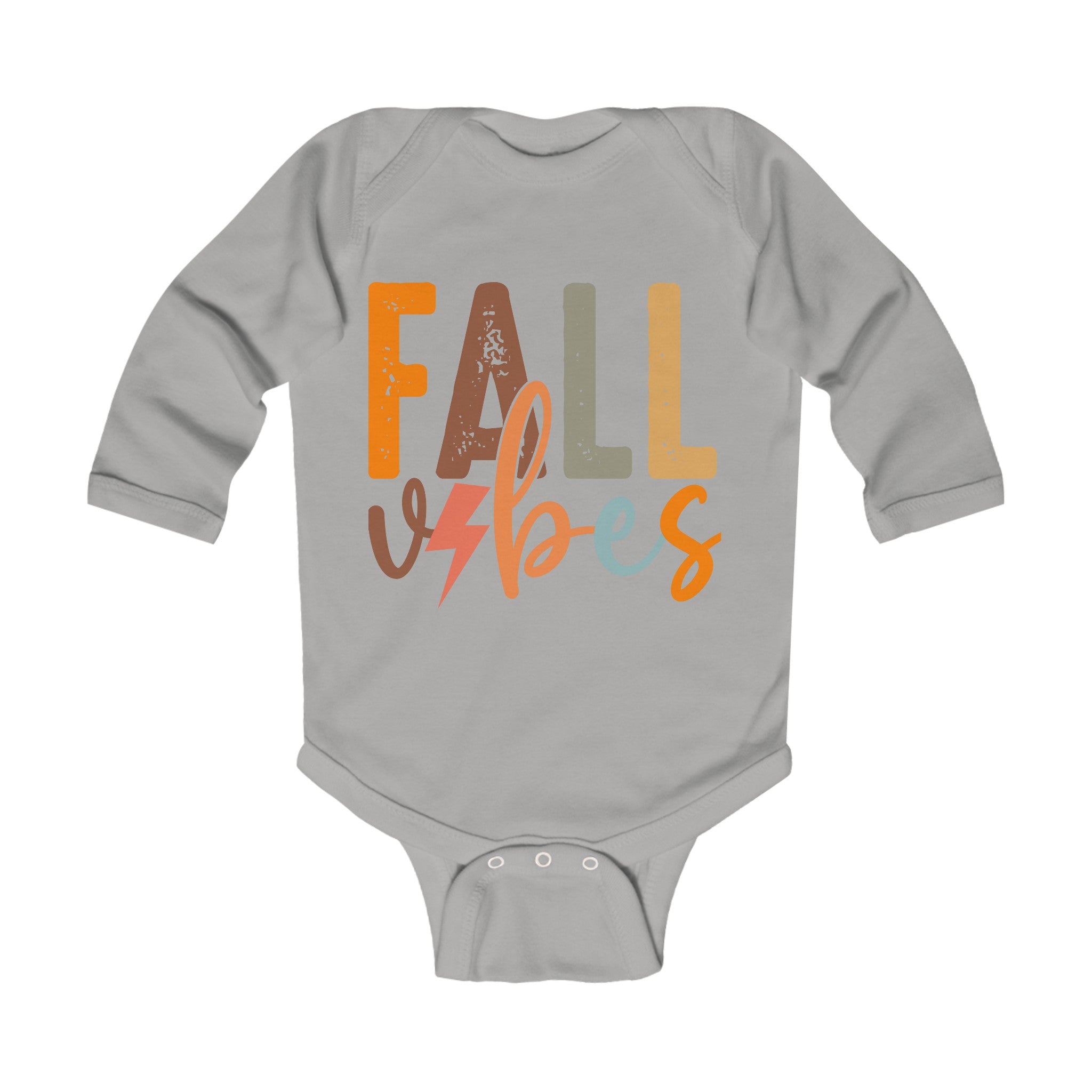 Fall Vibes Infant Long Sleeve Bodysuit Onesie