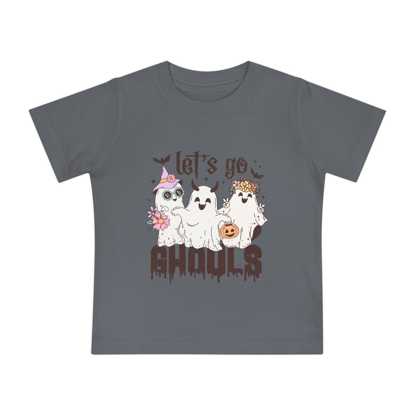 Let's Go Ghouls Baby Short Sleeve T-Shirt