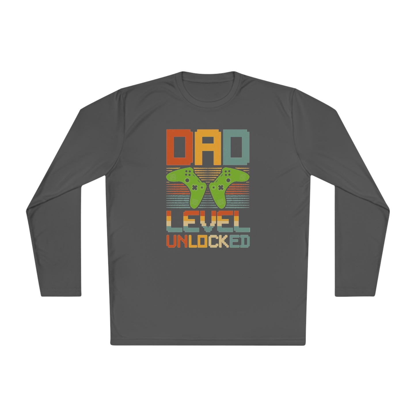 Dad Level Unlocked, Gaming Dad Tee, Gamer Dad, Dad Tee, Fathers Day Gift, Dad Level Unlocked T Shirt, New Dad Gift For Gamer Daddy, Funny First Time Dad Shirt, Unisex Lightweight Long Sleeve Tee