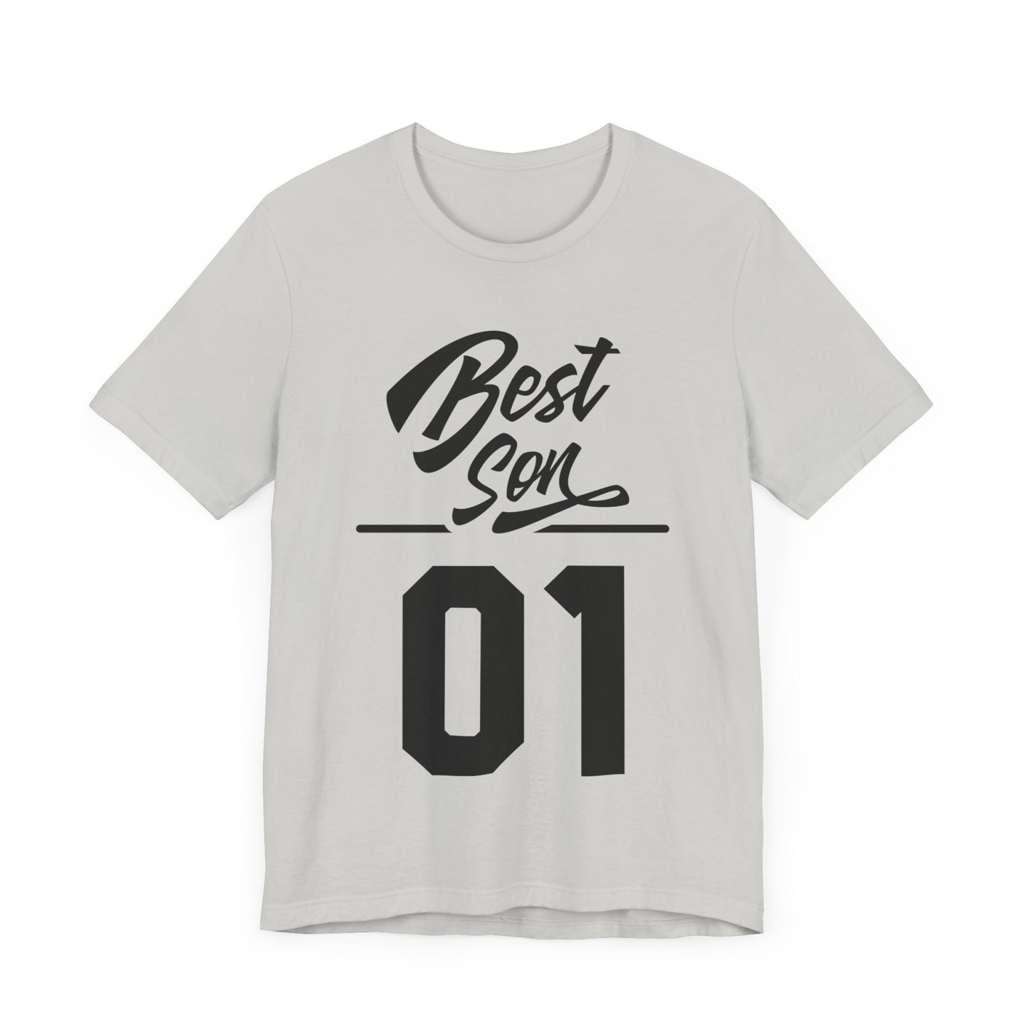 Best Son 01, Best Son Tee, Best Son T-shirt, Gift for Son, Dad to Son Gift, Unisex Jersey Short Sleeve Tee