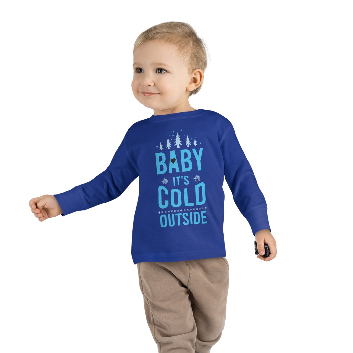 Baby it's Cold Outside Toddler Long Sleeve Tee