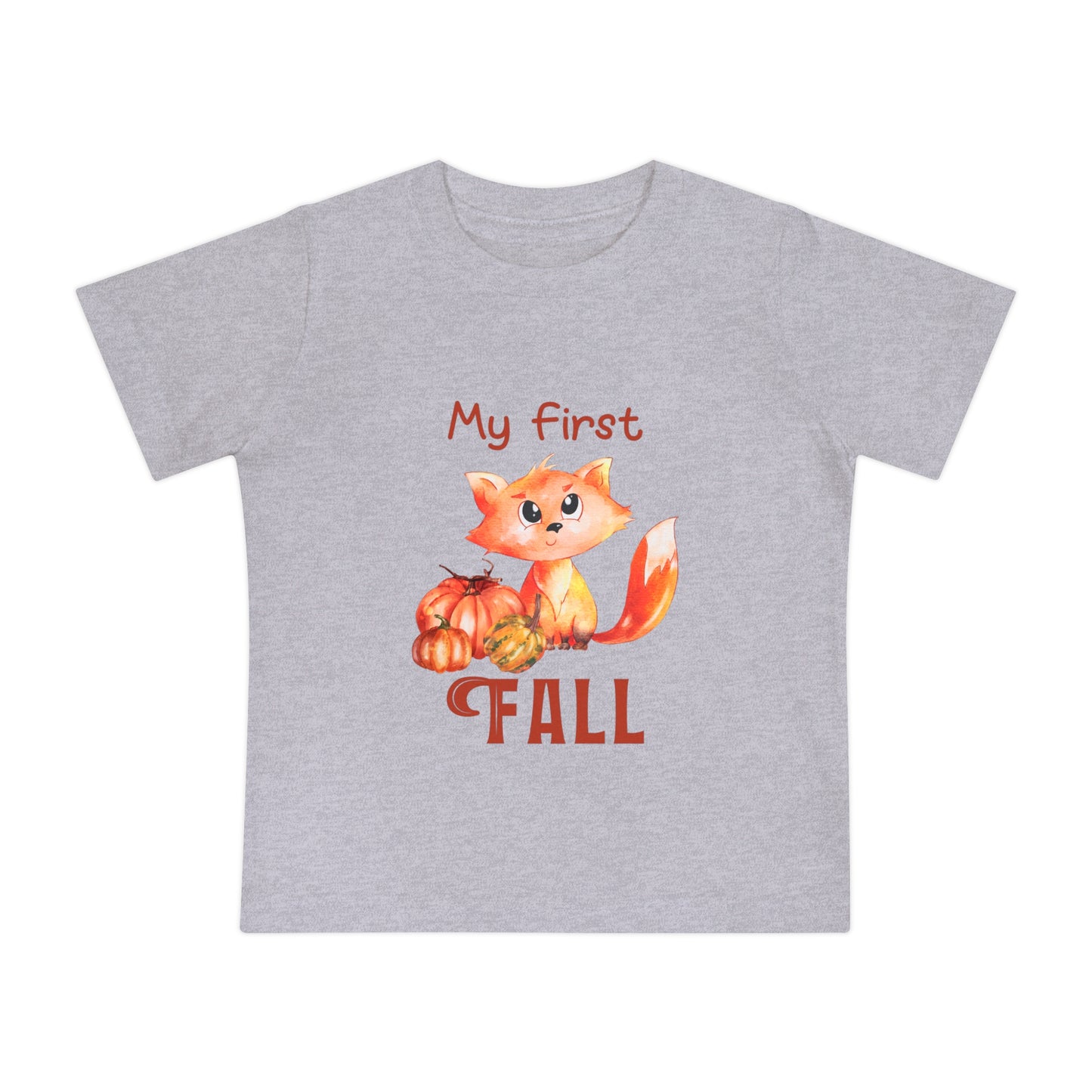 My First Fall Baby Short Sleeve T-Shirt