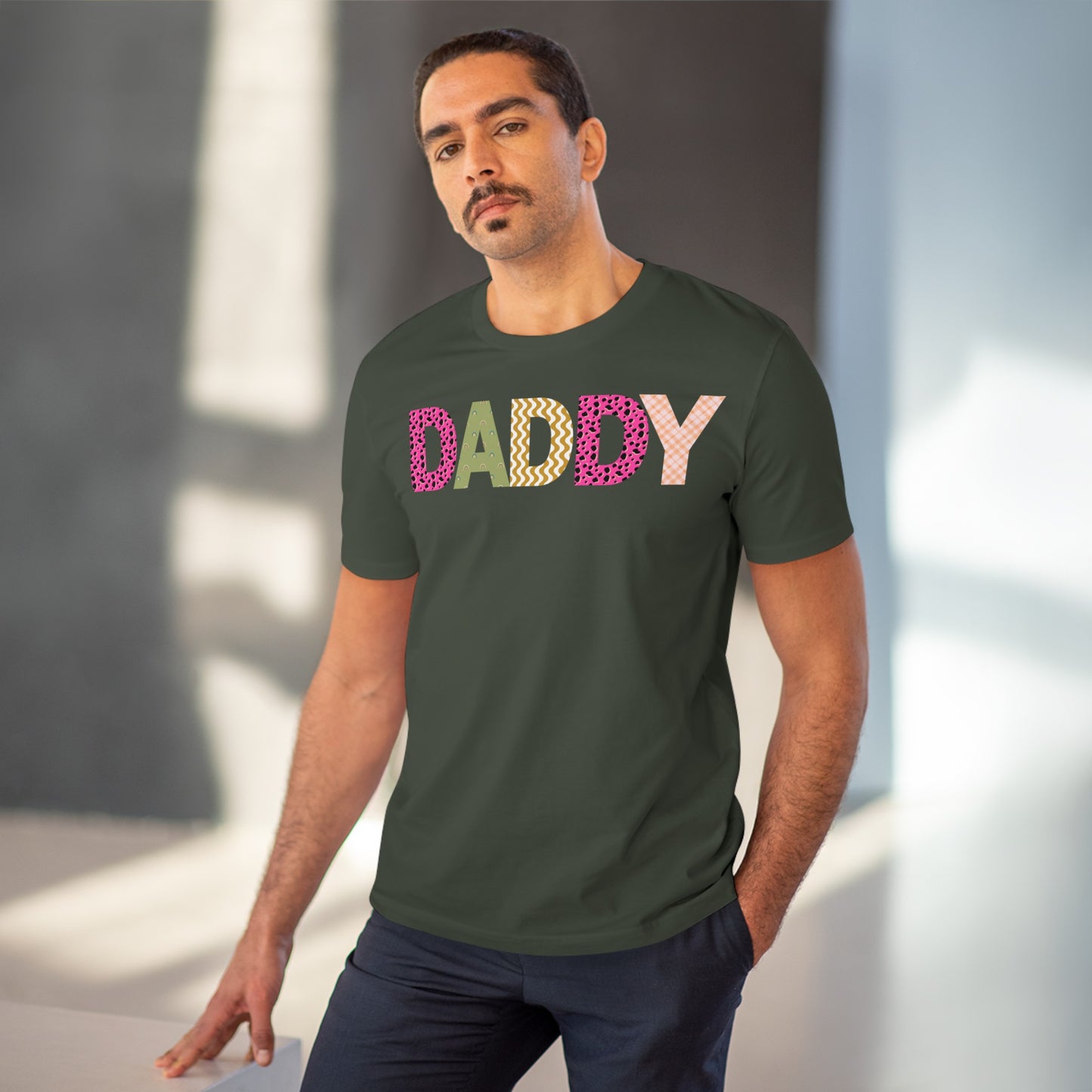 Daddy, Daddy T-shirt, Daddy Tee, Daddy & Me Tee, Organic Creator T-shirt - Unisex