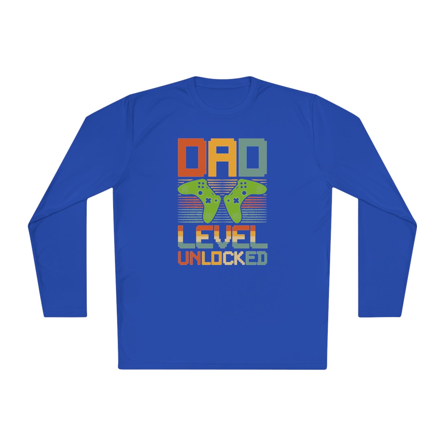 Dad Level Unlocked, Gaming Dad Tee, Gamer Dad, Dad Tee, Fathers Day Gift, Dad Level Unlocked T Shirt, New Dad Gift For Gamer Daddy, Funny First Time Dad Shirt, Unisex Lightweight Long Sleeve Tee