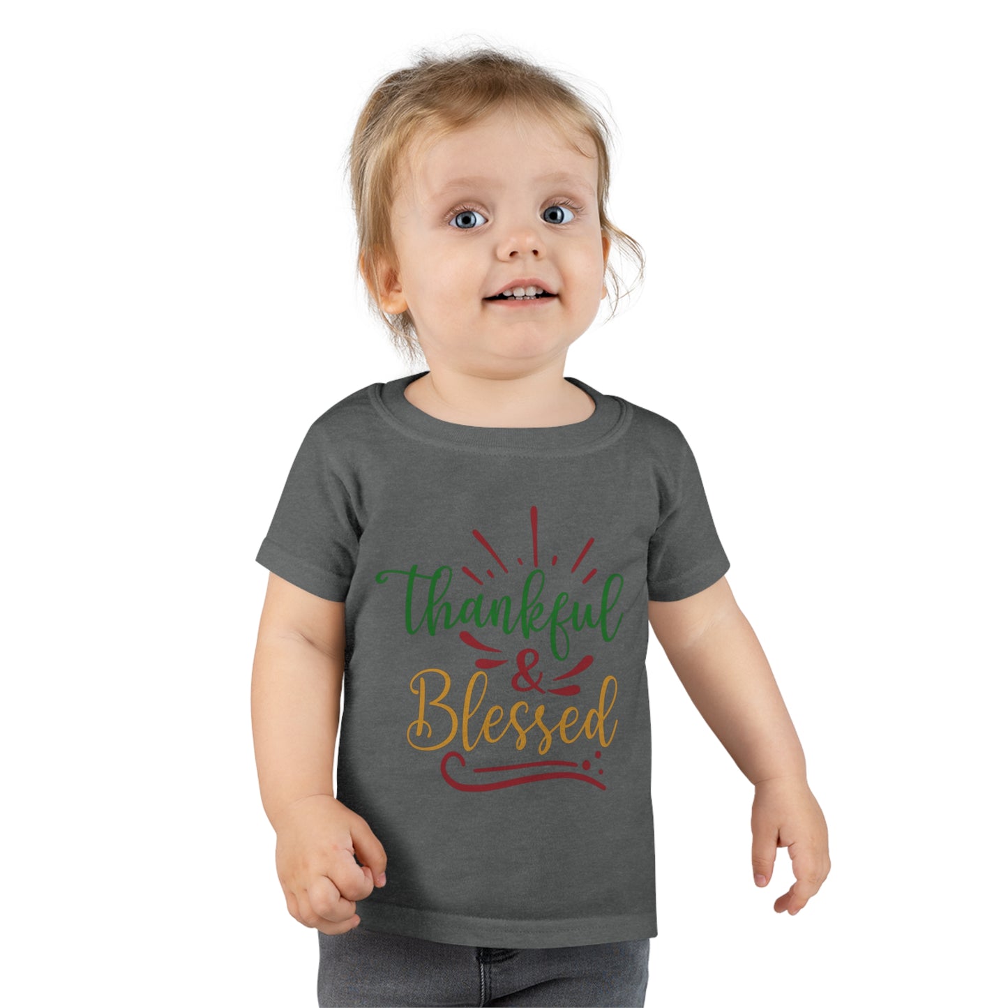 Thankful & Blessed Toddler T-shirt