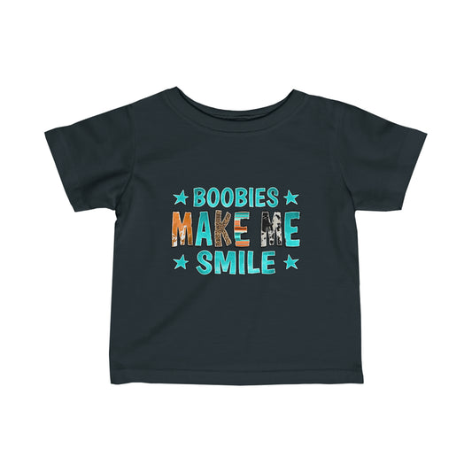 Boobies Make Me Smile T-shirt