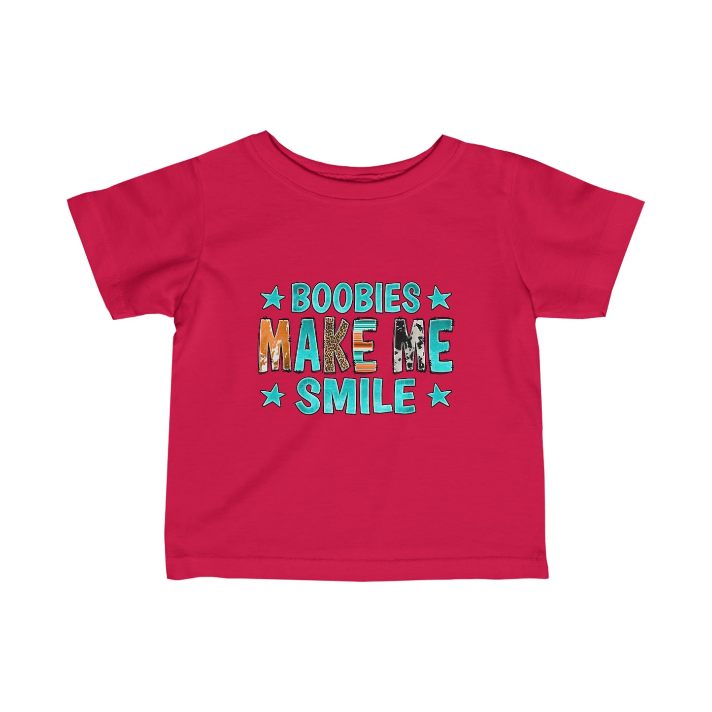 Boobies Make Me Smile T-shirt