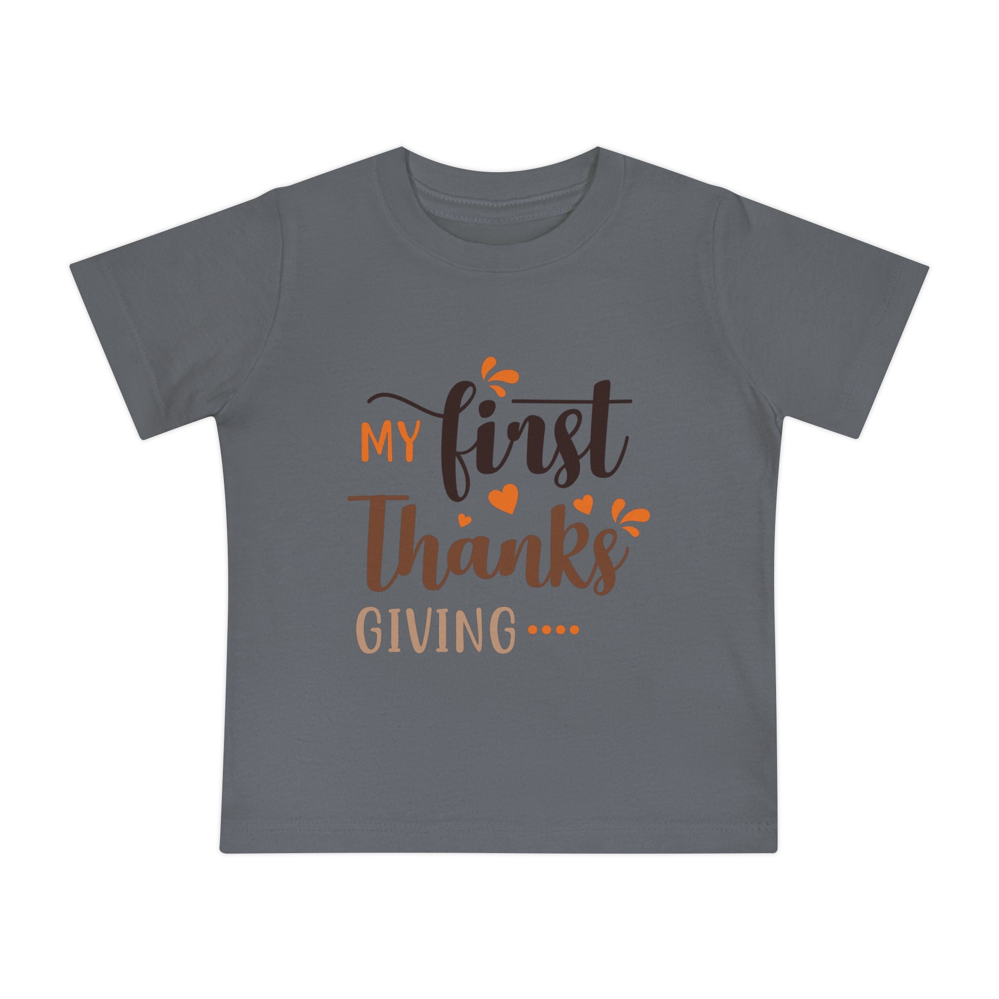 My First Thanksgiving Baby Short Sleeve T-Shirt