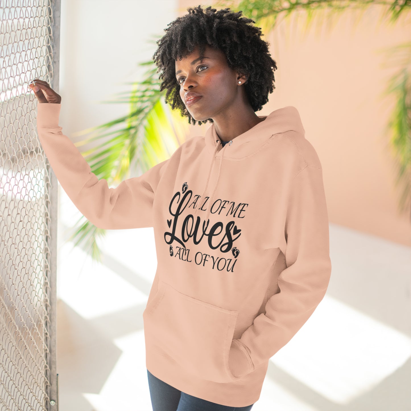 All Of Me Loves All Of You, Unisex Premium Pullover Hoodie, Hoodie