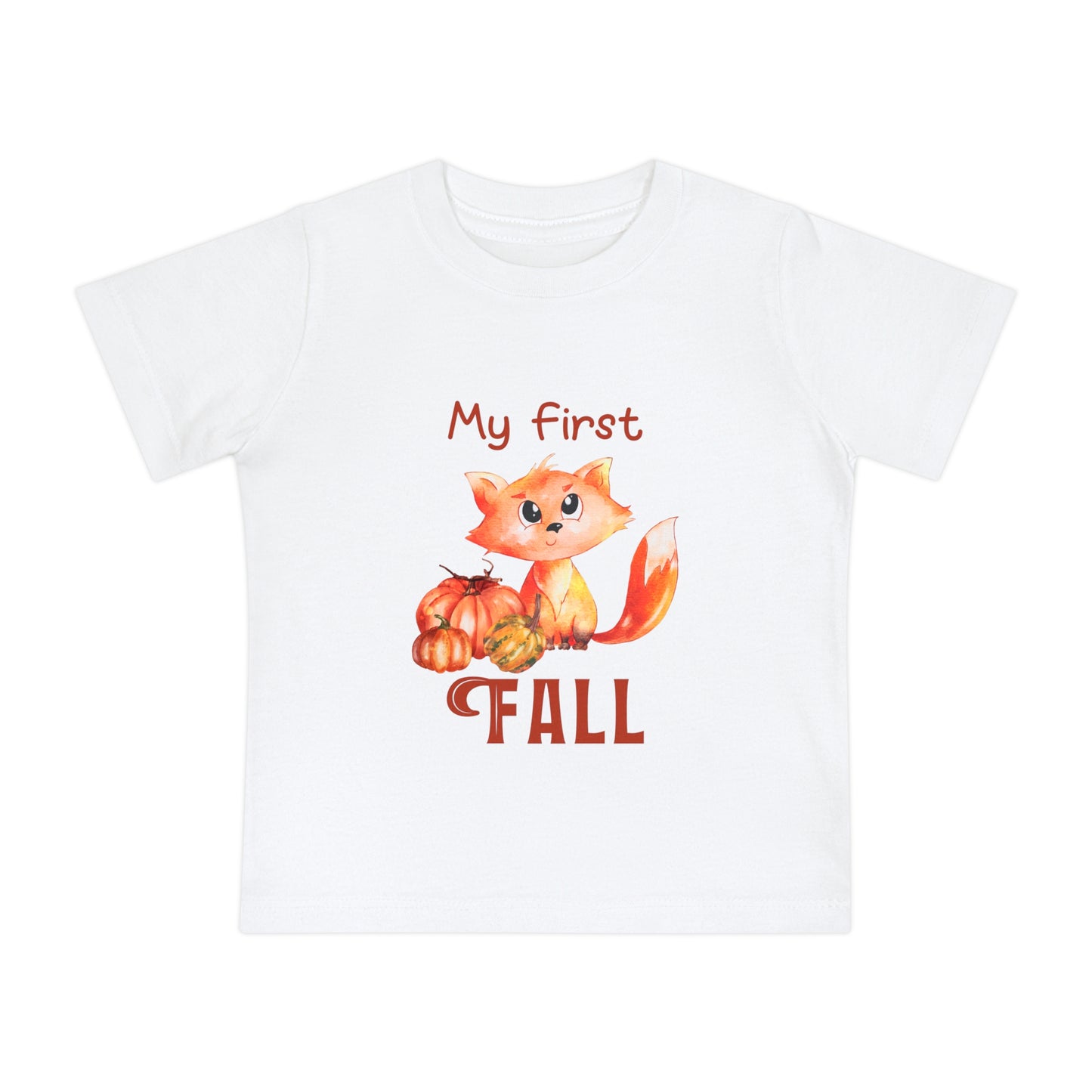 My First Fall Baby Short Sleeve T-Shirt