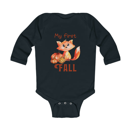 My First Fall Infant Long Sleeve Bodysuit