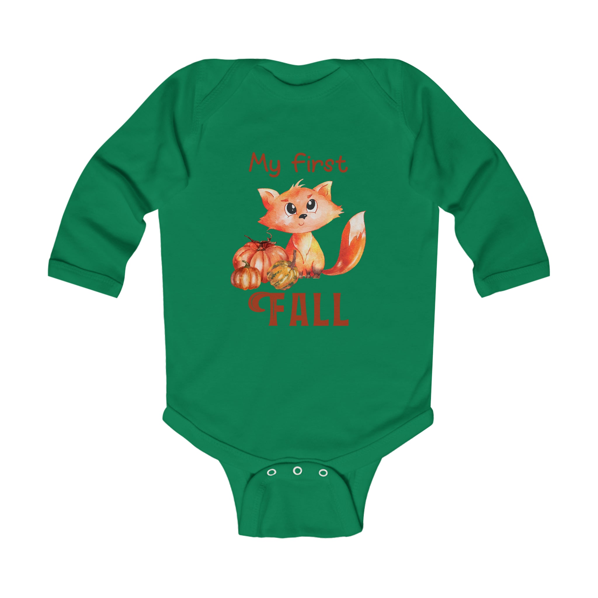 My First Fall Infant Long Sleeve Bodysuit