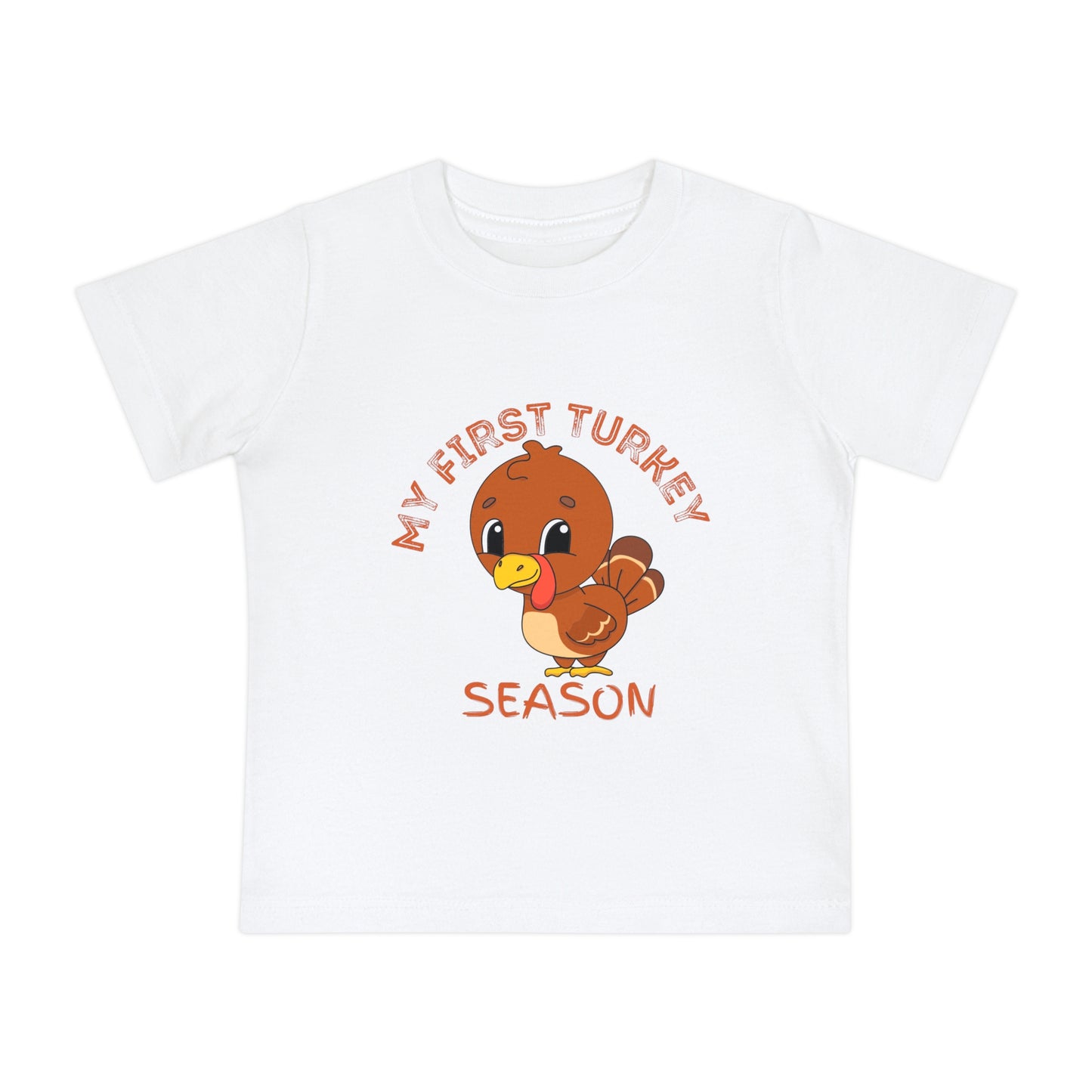 My First Turkey Season Baby Short Sleeve T-Shirt