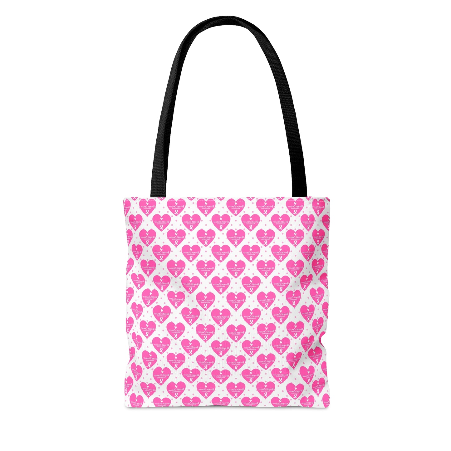 Pink Breast Cancer Awareness Tote Bag