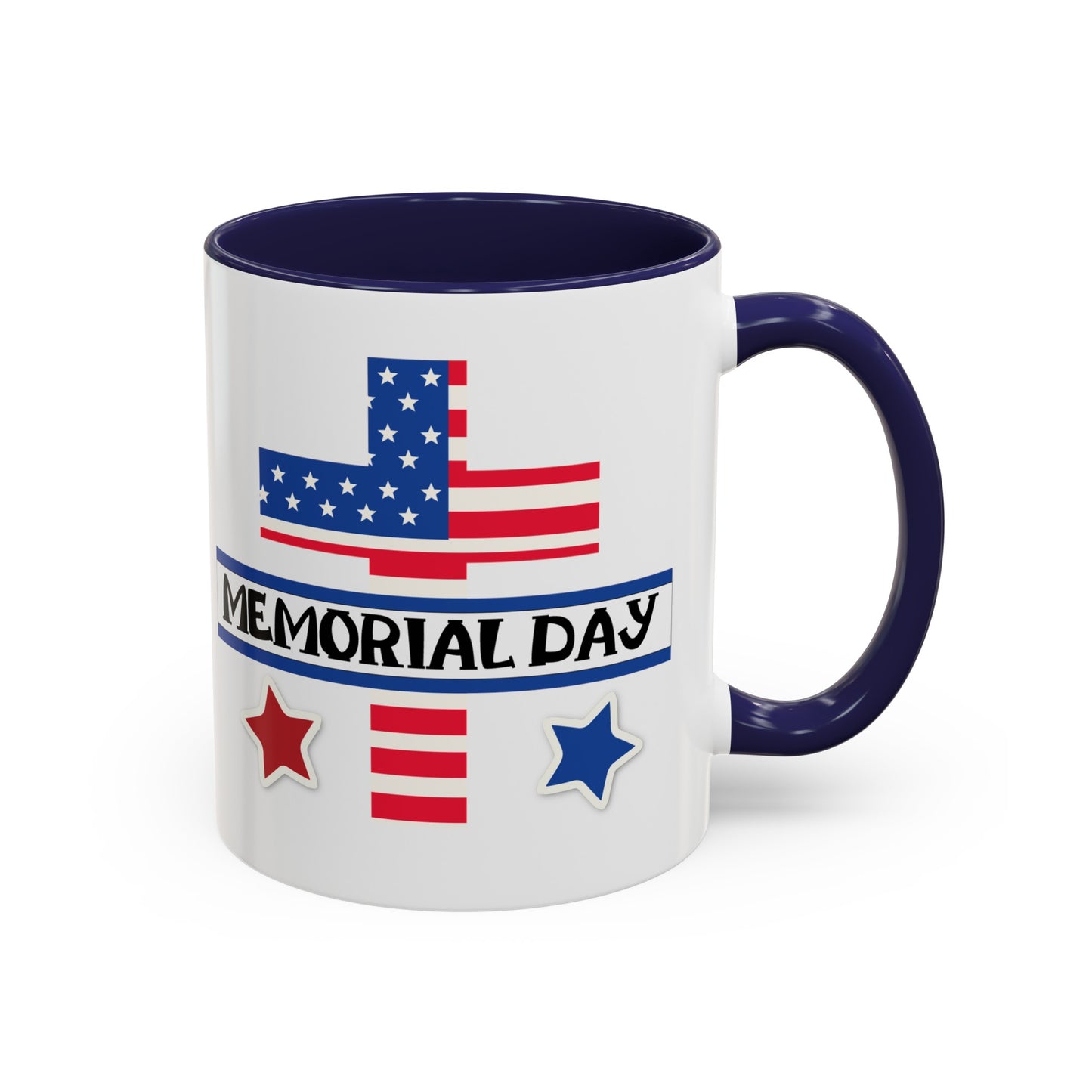 Memorial Day Accent Coffee Mug, 11oz