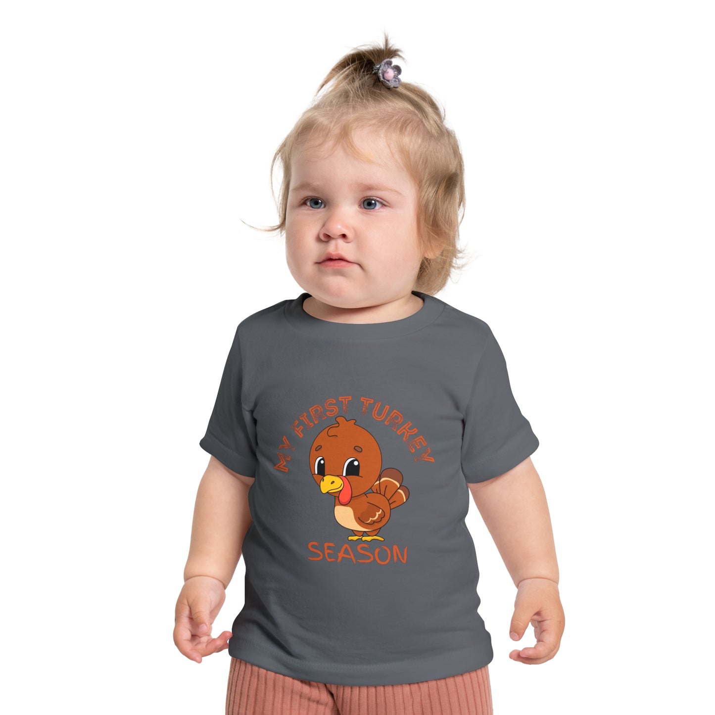 My First Turkey Season Baby Short Sleeve T-Shirt