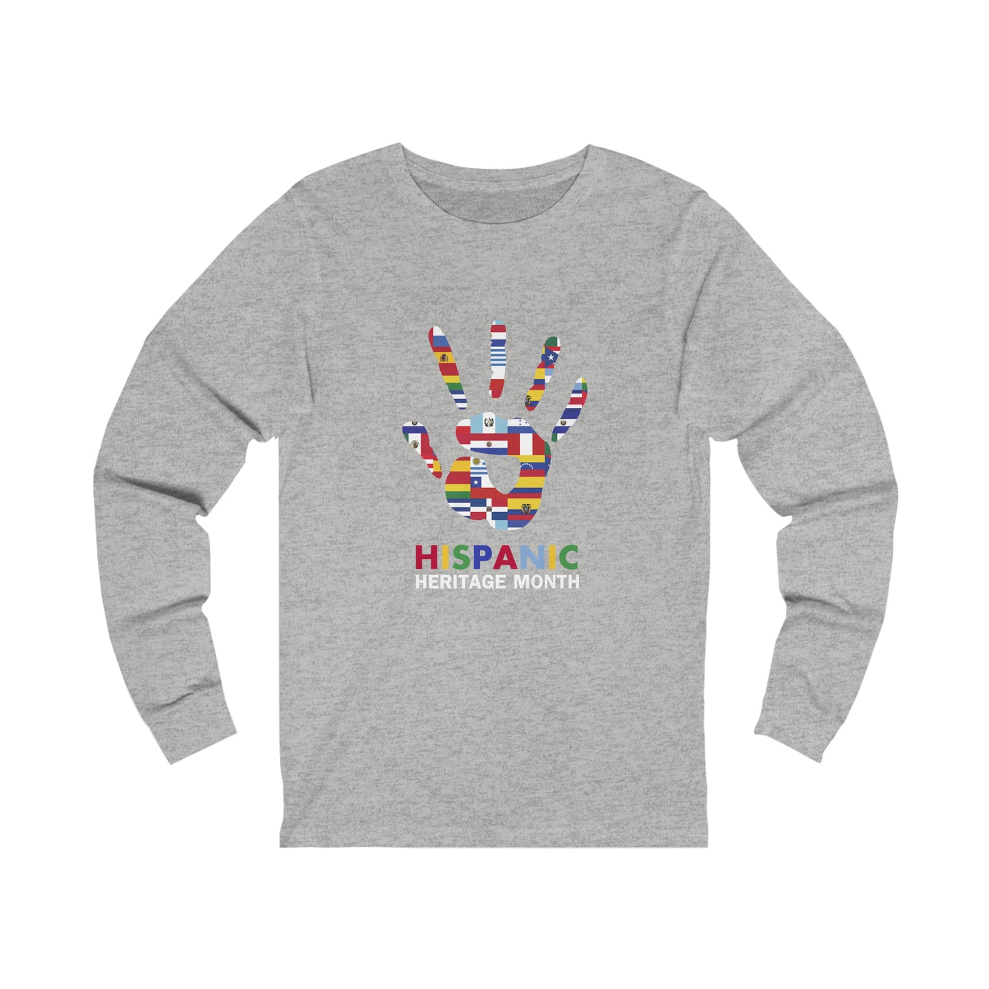 Hispanic Heritage Month Unisex  Long Sleeve Tee