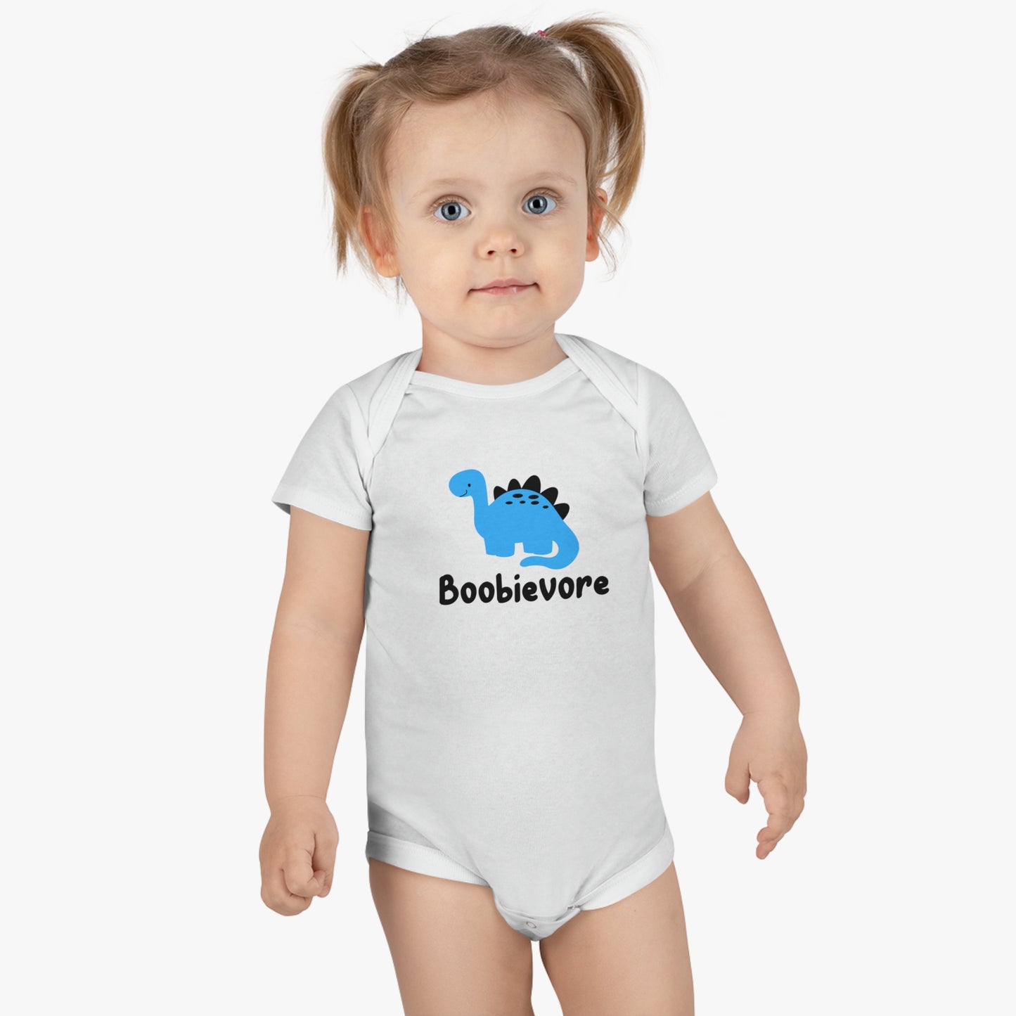 Boobievore, Boobievore Onesie, Baby Short Sleeve Onesie®