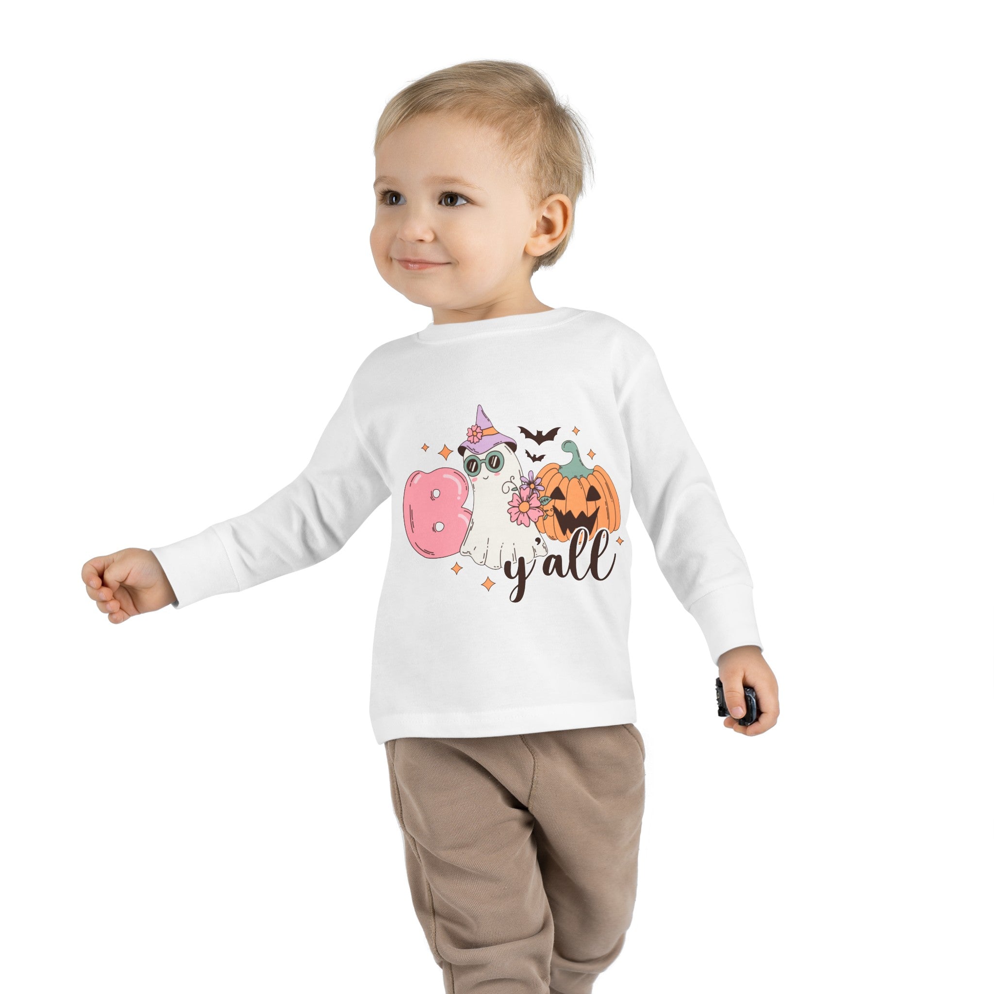 Boo Y All Toddler Long Sleeve Tee