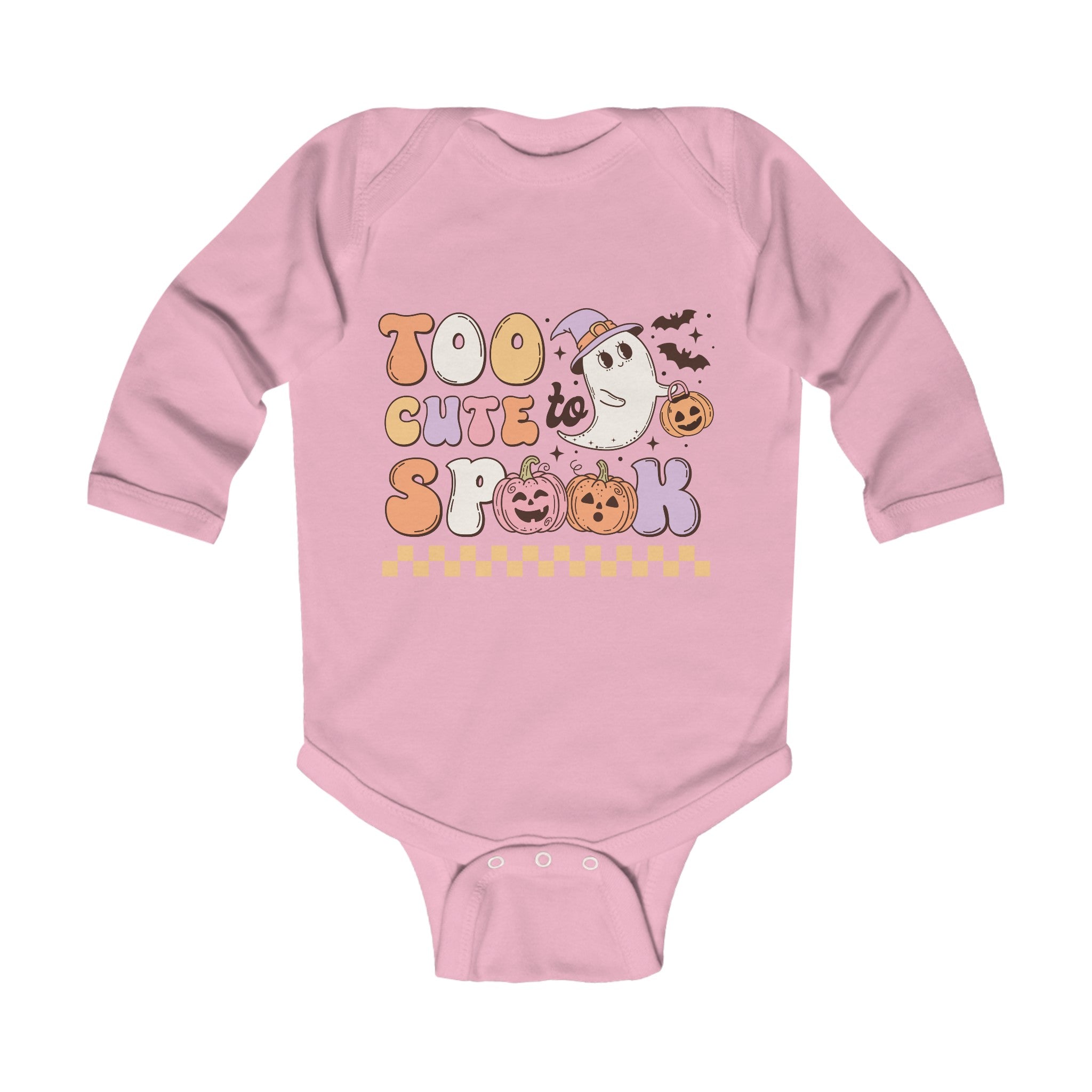 Too Cute To Spook Infant Long Sleeve Bodysuit