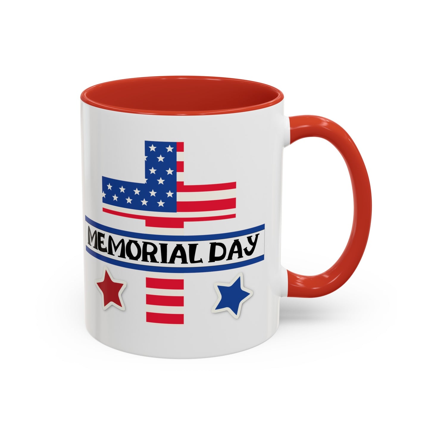 Memorial Day Accent Coffee Mug, 11oz