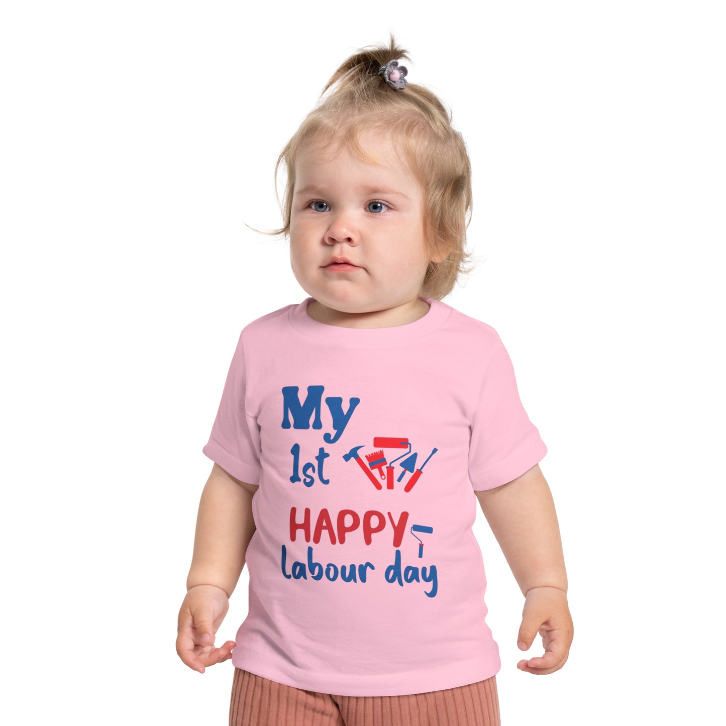 1st Labour Day Baby Short Sleeve T-Shirt