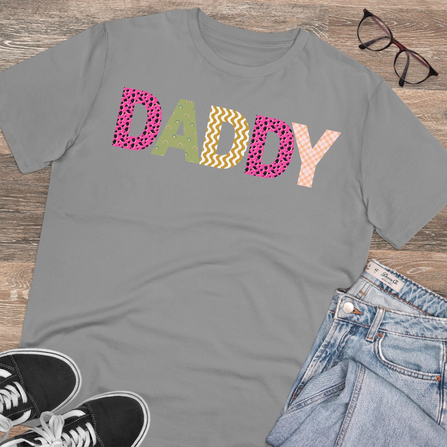 Daddy, Daddy T-shirt, Daddy Tee, Daddy & Me Tee, Organic Creator T-shirt - Unisex