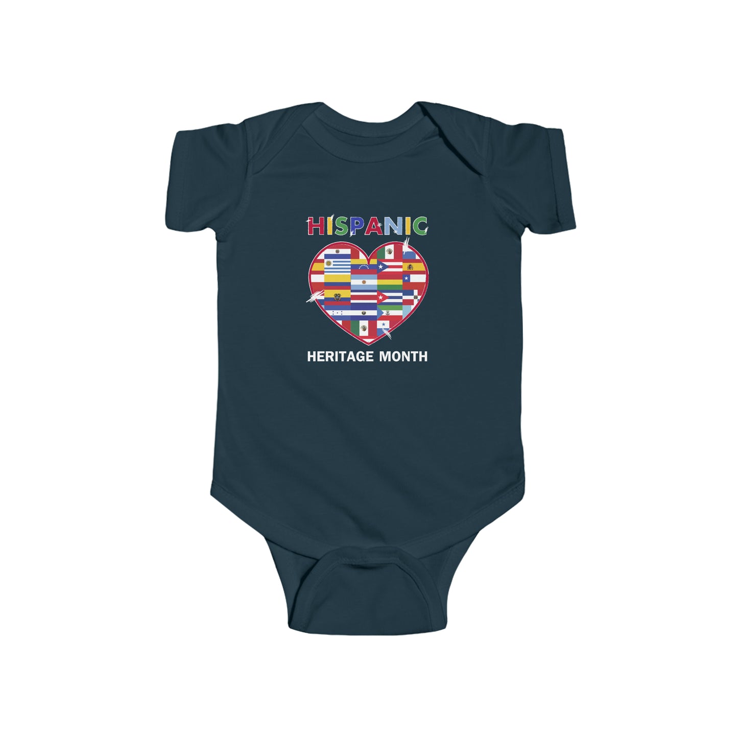 Hispanic Heritage Month Infant  Bodysuit