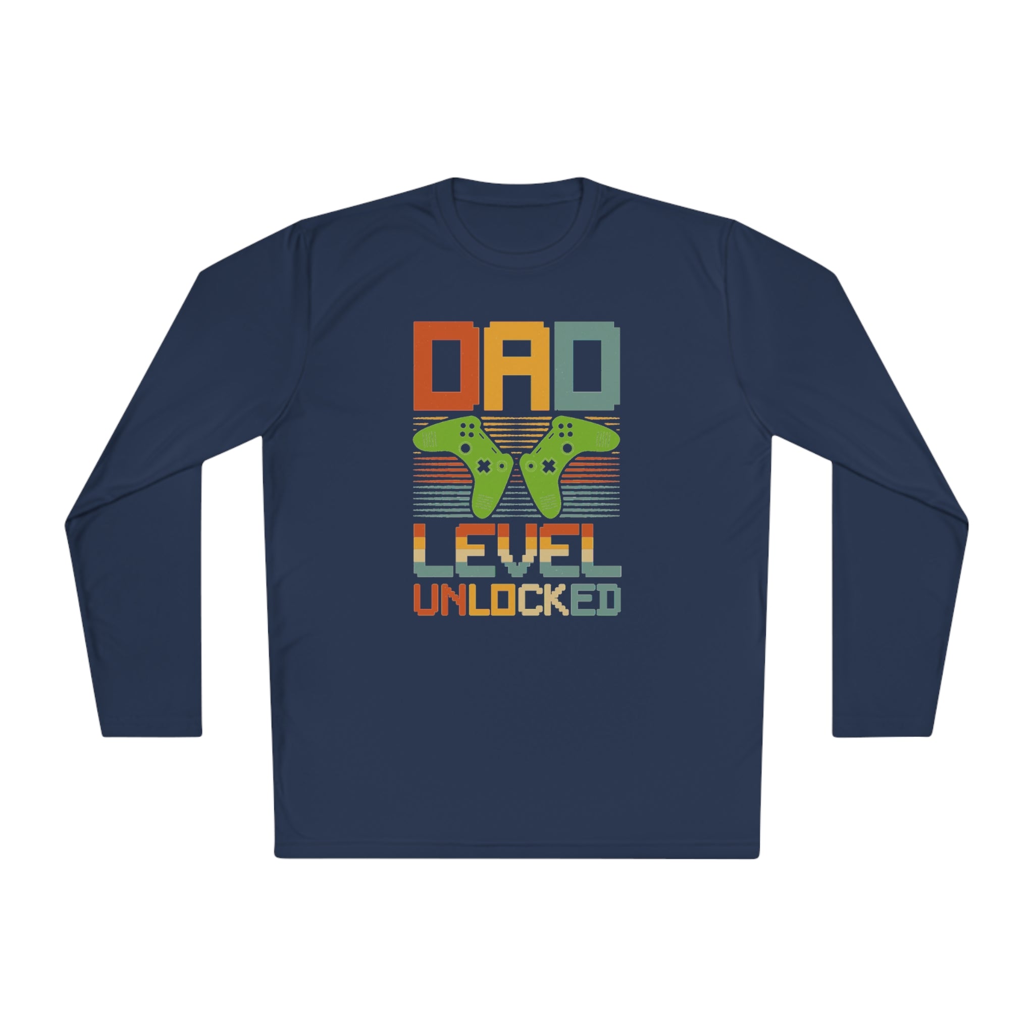 Dad Level Unlocked, Gaming Dad Tee, Gamer Dad, Dad Tee, Fathers Day Gift, Dad Level Unlocked T Shirt, New Dad Gift For Gamer Daddy, Funny First Time Dad Shirt, Unisex Lightweight Long Sleeve Tee