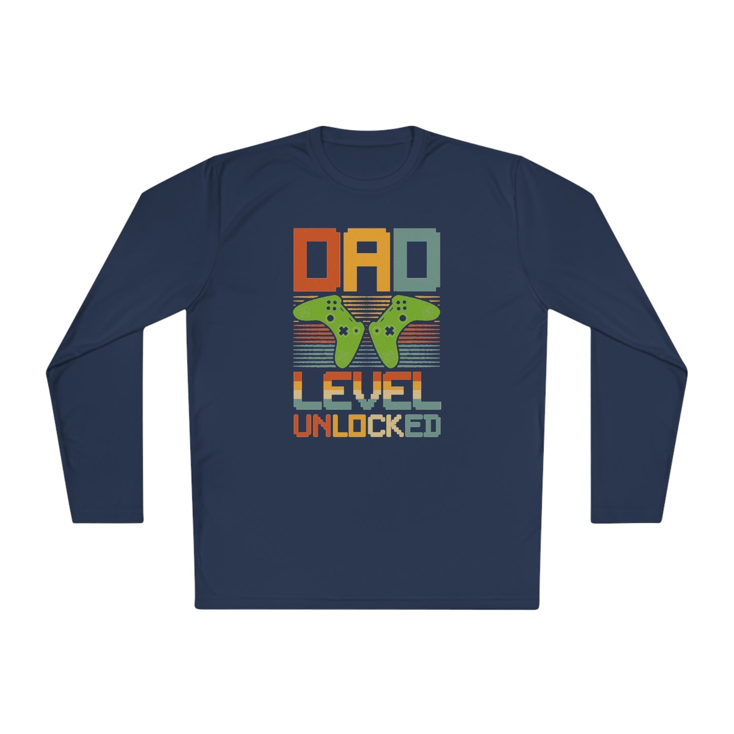 Dad Level Unlocked, Gaming Dad Tee, Gamer Dad, Dad Tee, Fathers Day Gift, Dad Level Unlocked T Shirt, New Dad Gift For Gamer Daddy, Funny First Time Dad Shirt, Unisex Lightweight Long Sleeve Tee