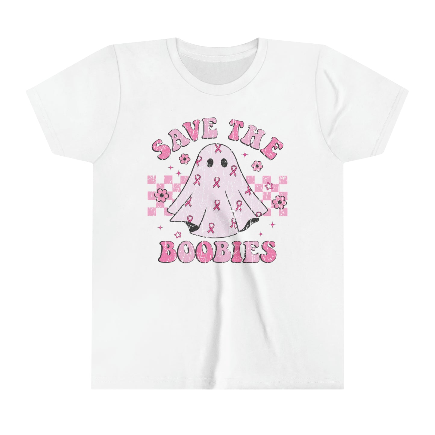 Save The Boobies Youth Short Sleeve Tee