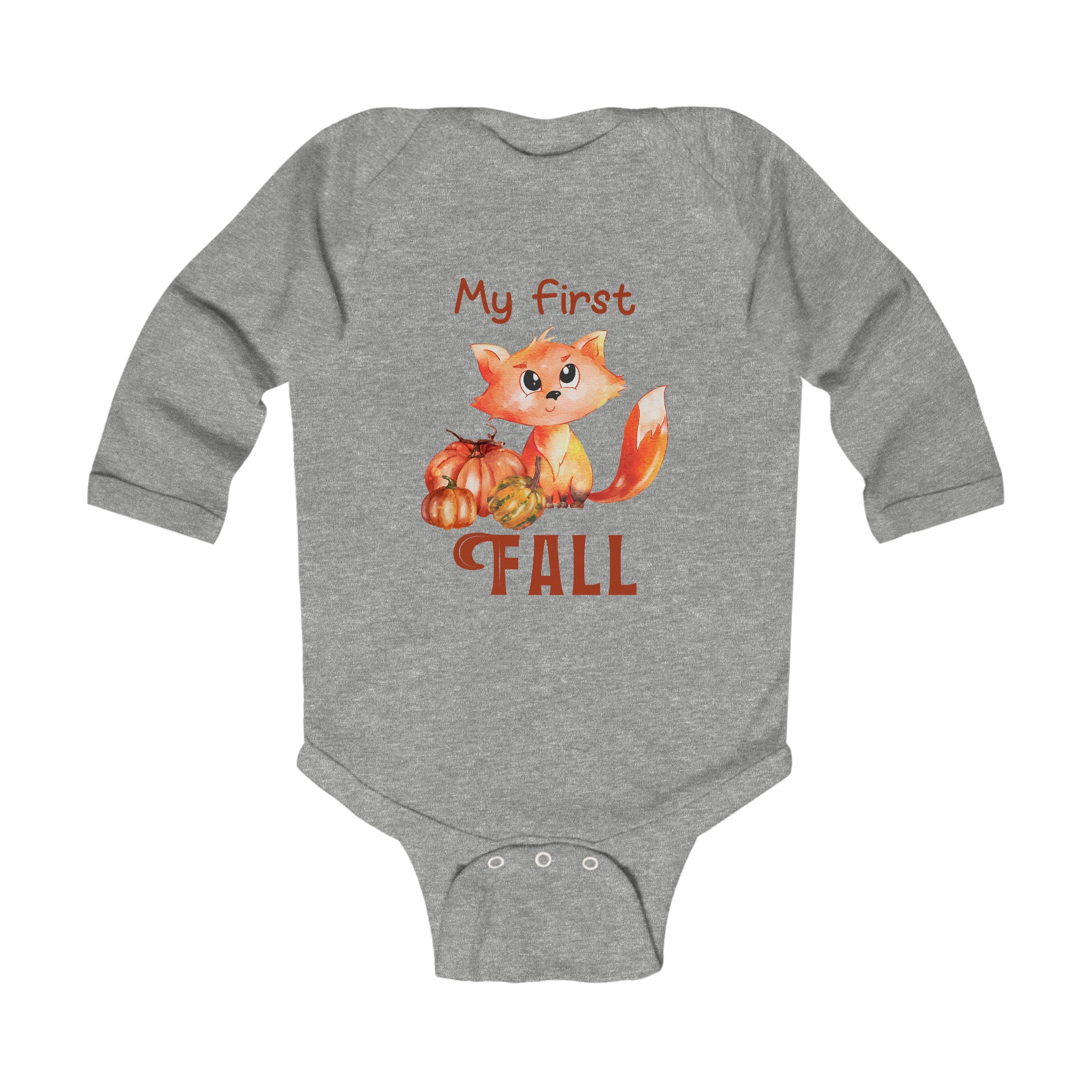 My First Fall Infant Long Sleeve Bodysuit