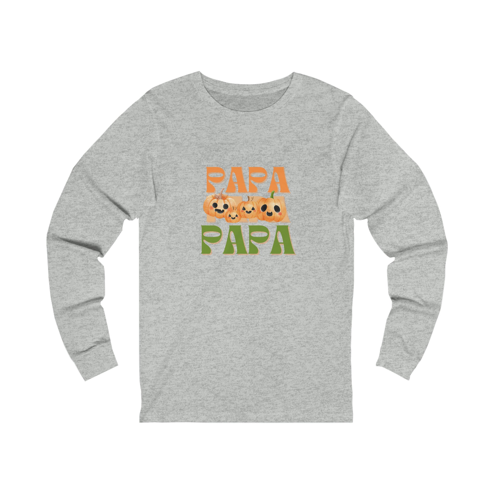 Papa Pumpkin Unisex Jersey Long Sleeve Tee