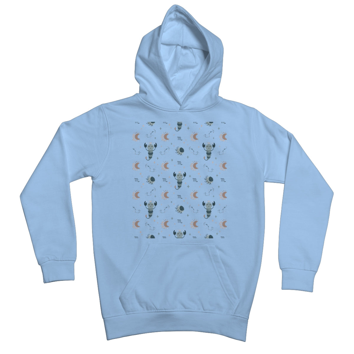 Scorpio Pattern Kids Hoodie