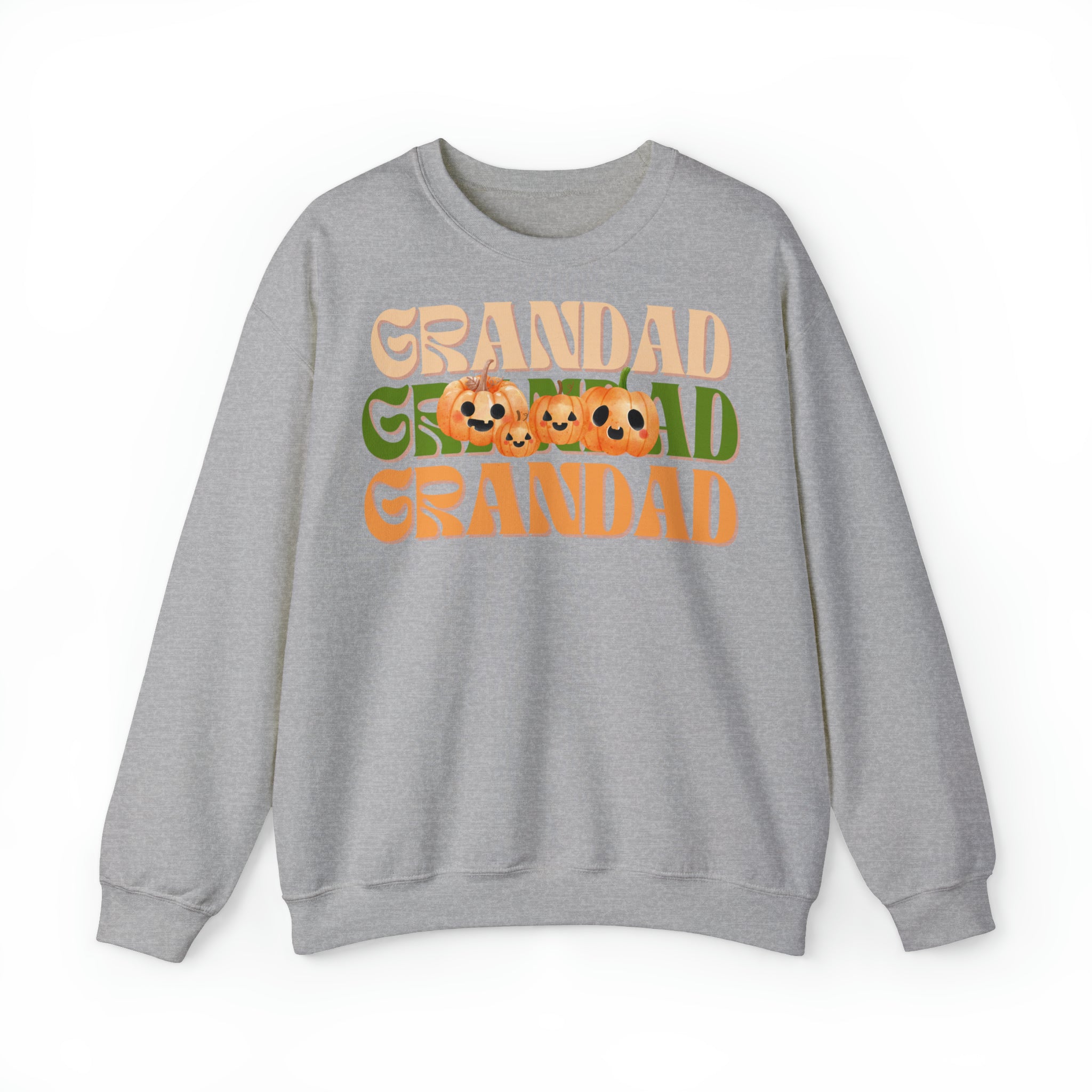 Grandad Pumpkin Unisex Heavy Blend™ Crewneck Sweatshirt
