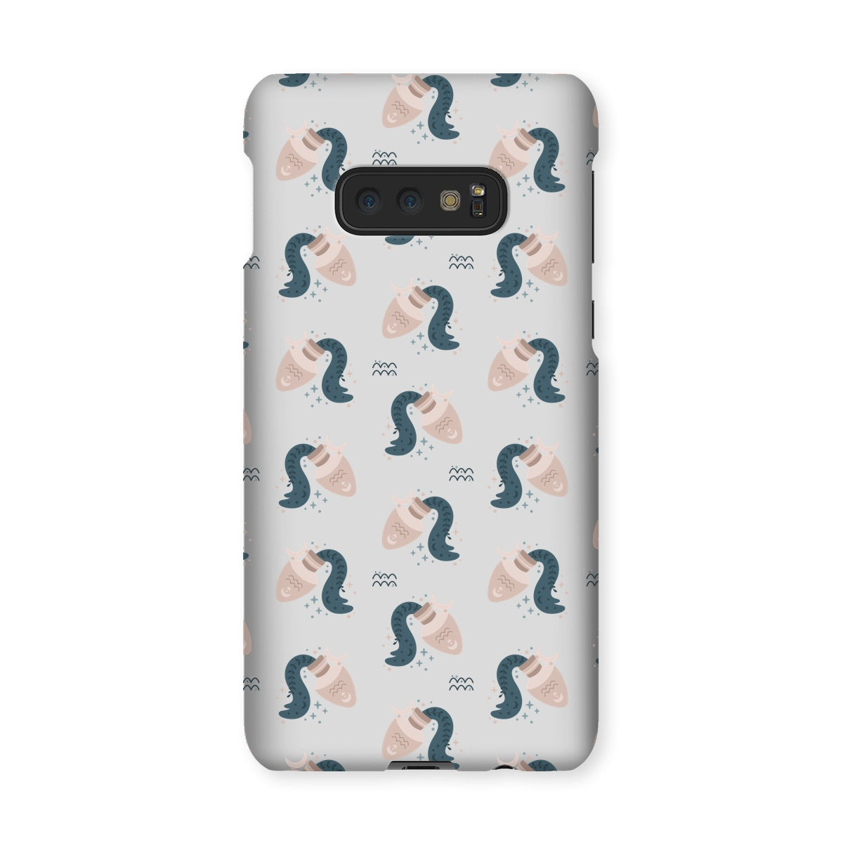 Aquarius Pattern Snap Phone Case