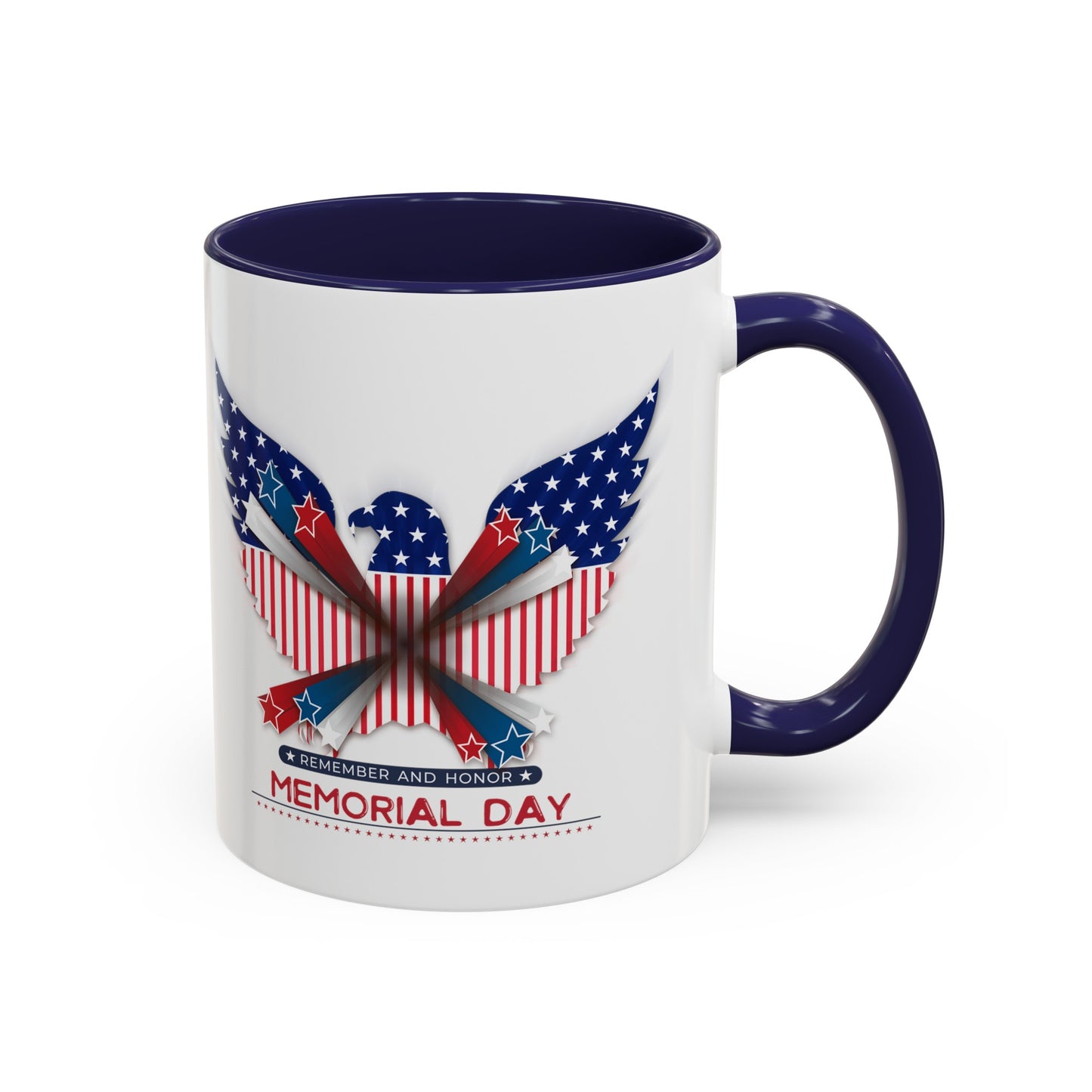 Memorial Day Accent Coffee Mug, 11oz