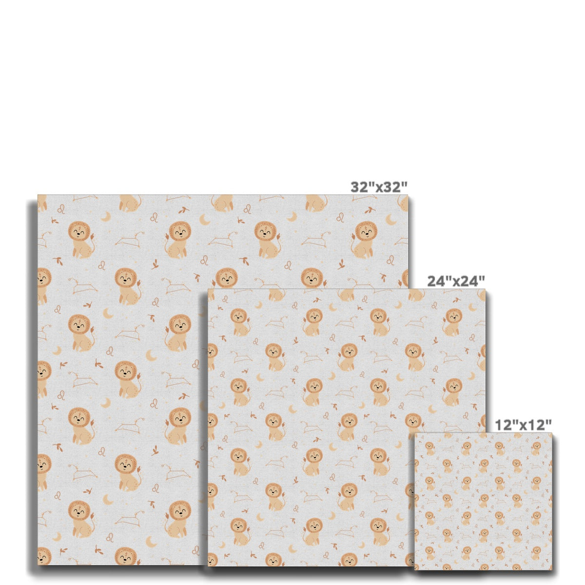 Leo Pattern Canvas