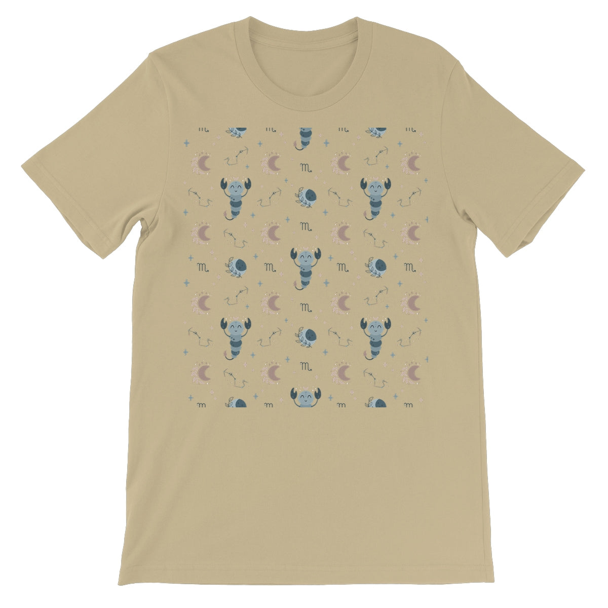 Scorpio Pattern Unisex Short Sleeve T-Shirt