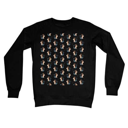 Capricorn Pattern Crew Neck Sweatshirt