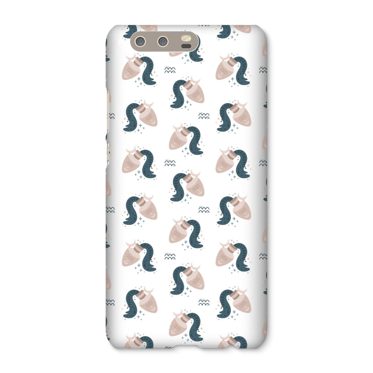 Aquarius Pattern Snap Phone Case