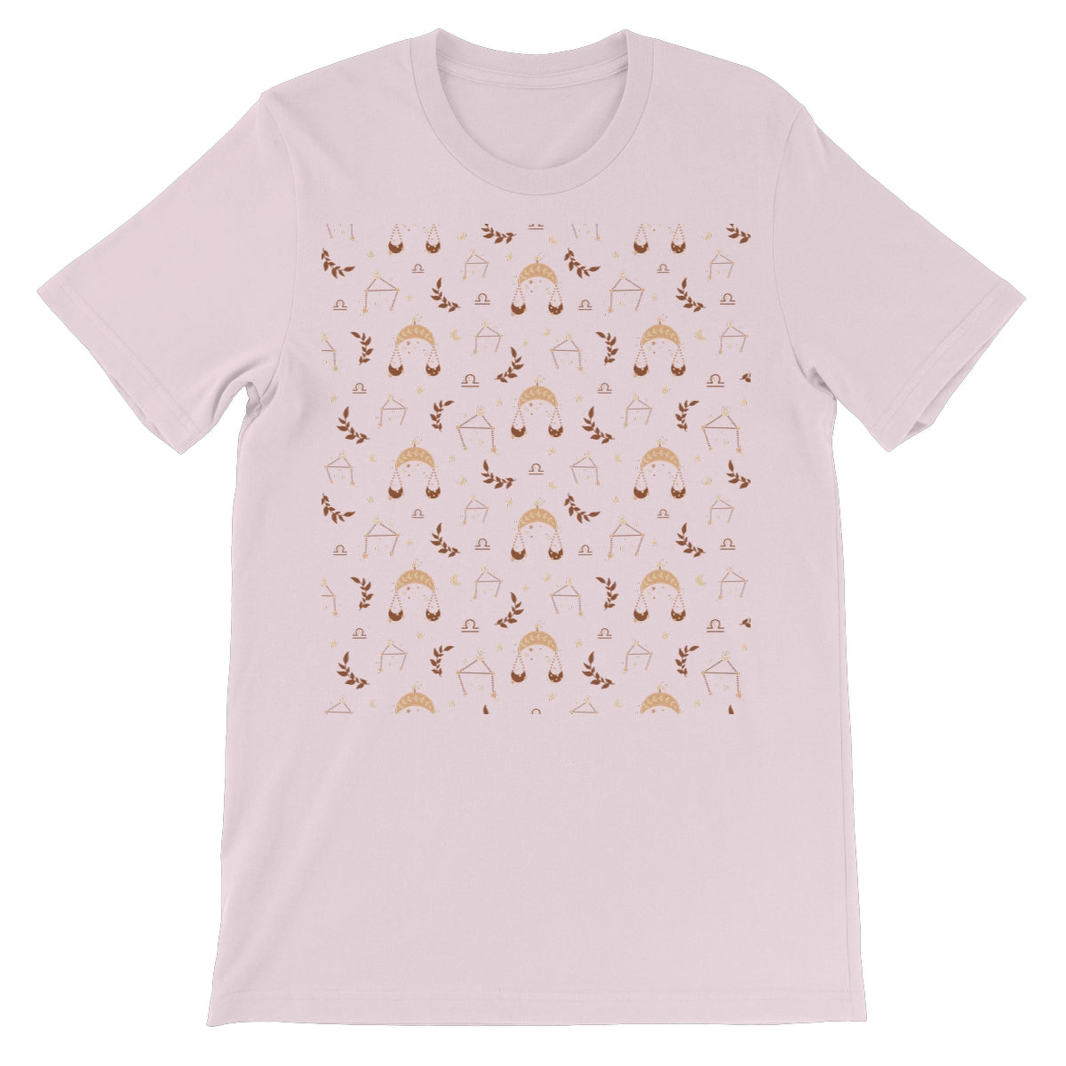 Libra Pattern Unisex Short Sleeve T-Shirt