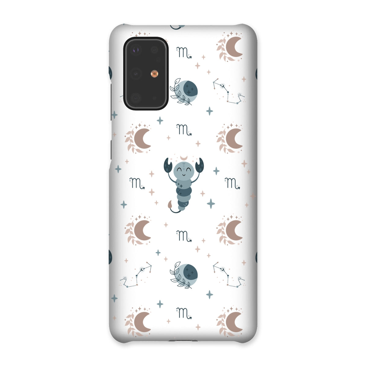 Scorpio Pattern Snap Phone Case