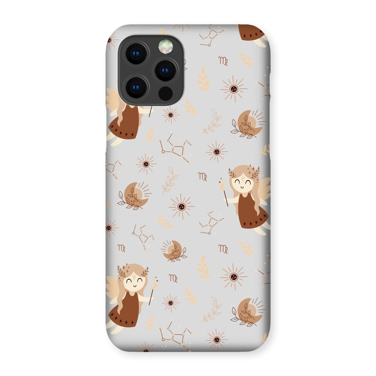 Virgo Pattern Snap Phone Case