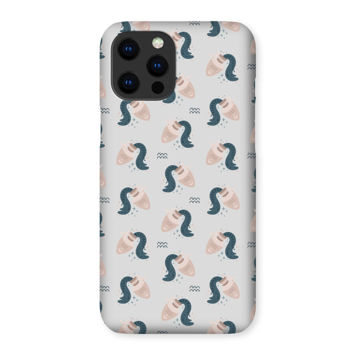 Aquarius Pattern Snap Phone Case