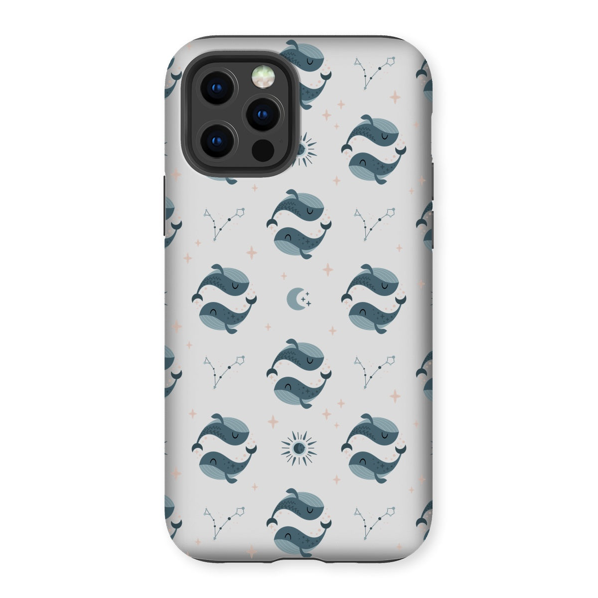 Pisces Pattern Tough Phone Case