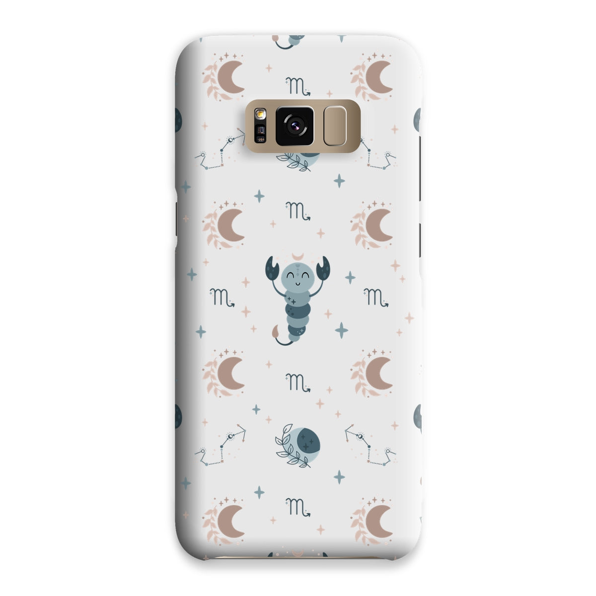 Scorpio Pattern Snap Phone Case